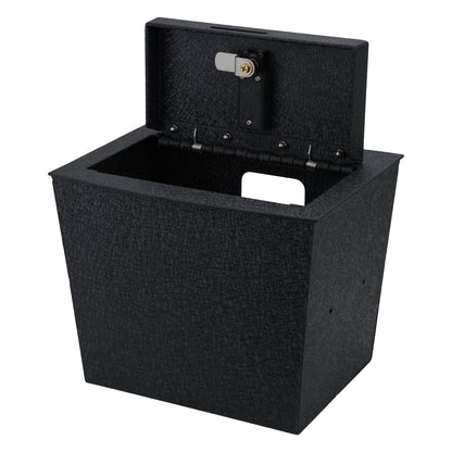 Rear Center Console Safe Vault Box for Lincoln Navigator (4-Digit Combo Lock with Key): 2018-2024