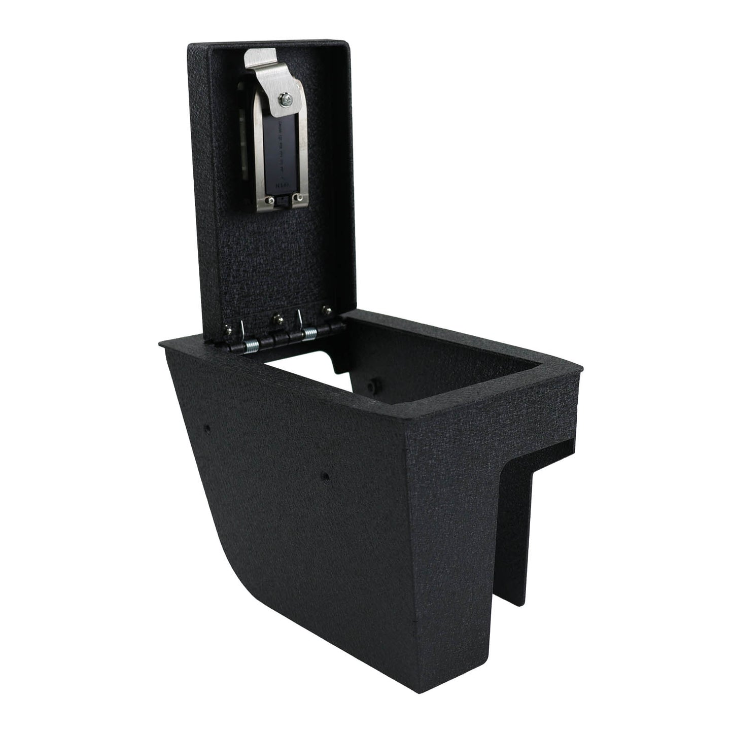 Console Safe Vault Box for Ford Bronco Sport (Fingerprint Lock with Key): 2021-2024