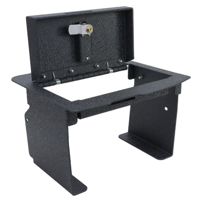 Console Safe Vault Box for Dodge Ram 2500 with CD (4-Digit Combo Lock with Key): 2013-2018