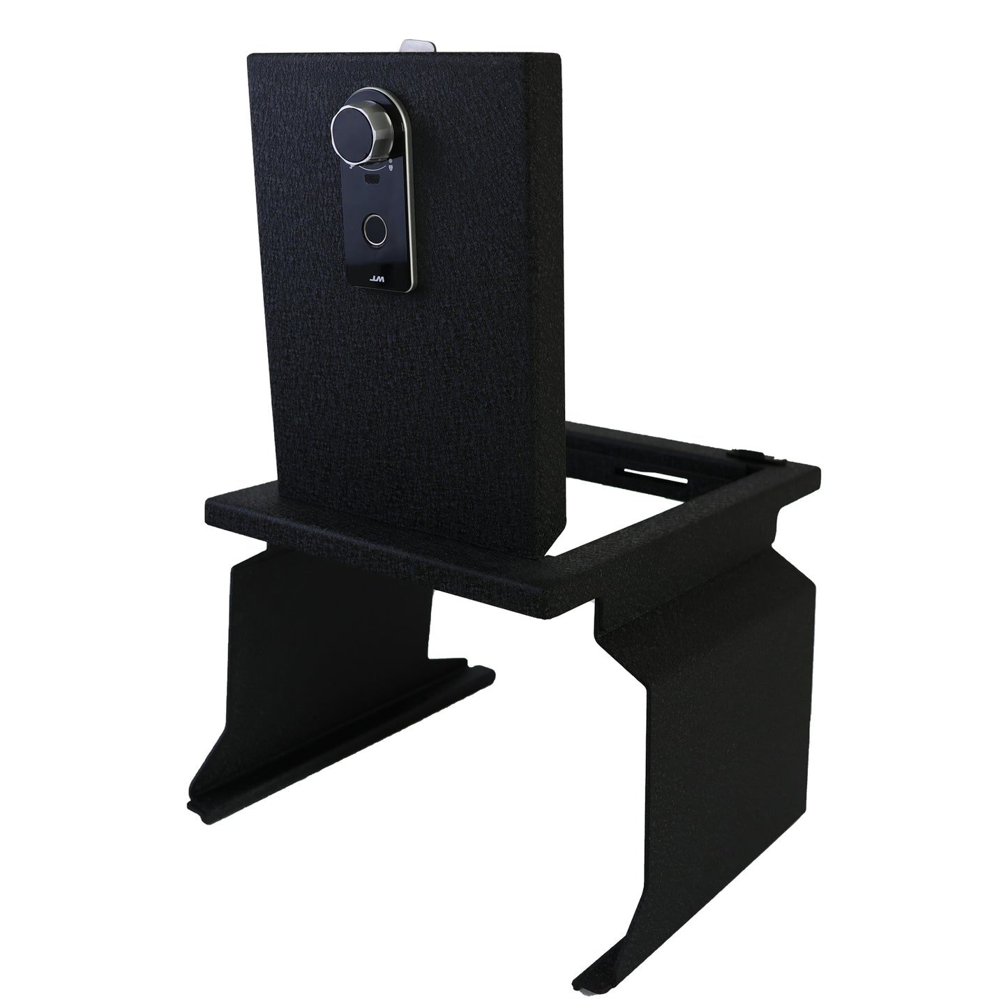 Console Safe Vault Box for Ford F150 (Fingerprint Lock with Key): 2012-2014