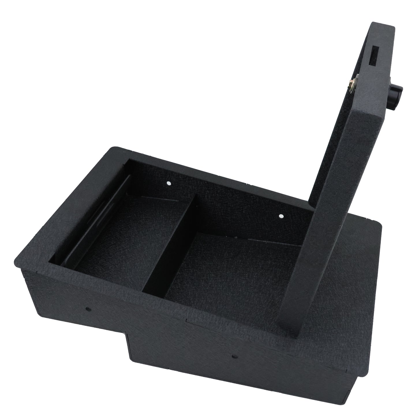 Underseat Console Safe Vault Box for Chevrolet Silverado 1500 (4-Digit Combo Lock with Key): 2014-2018