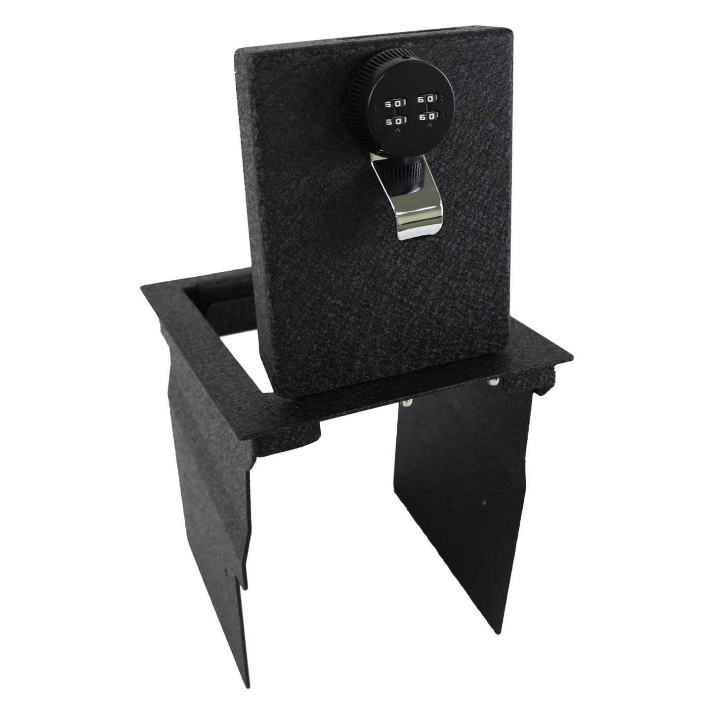 Console Safe Vault Box for Ford Explorer (4-Digit Combo Lock): 2013-2019