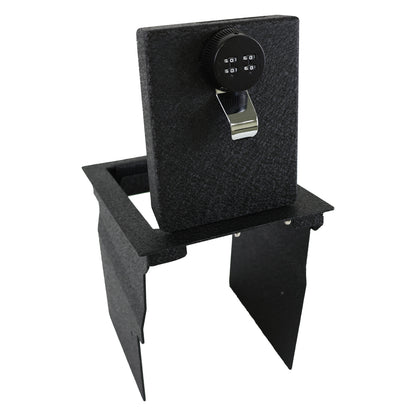 Console Safe Vault Box for Ford Explorer (4-Digit Combo Lock): 2013-2019