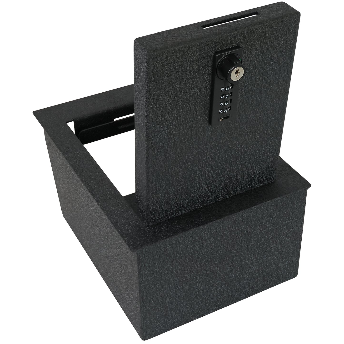 Console Safe Vault Box for Honda Ridgeline (4-Digit Combo Lock with Key): 2016-2023