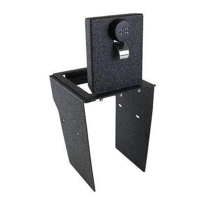 Console Safe Vault Box for Rivian R1S (4-Digit Combo Lock): 2021-2025