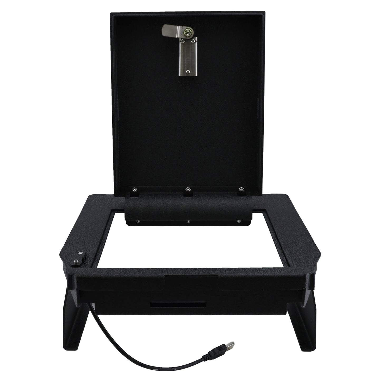 Pro Console Safe Vault Box for Ford F150 Lightning (4-Digit Combo Lock with Key): 2021-2024