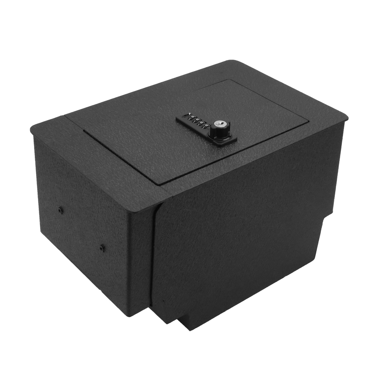 Pro Console Safe Vault Box for 2025-2026 Ford F150 (4-Digit Combo Lock with Key)