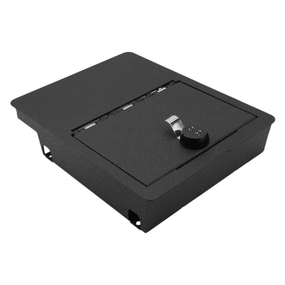 Underseat Console Safe Vault Box for Dodge Ram 1500 (4-Digit Combo Lock): 2006-2019