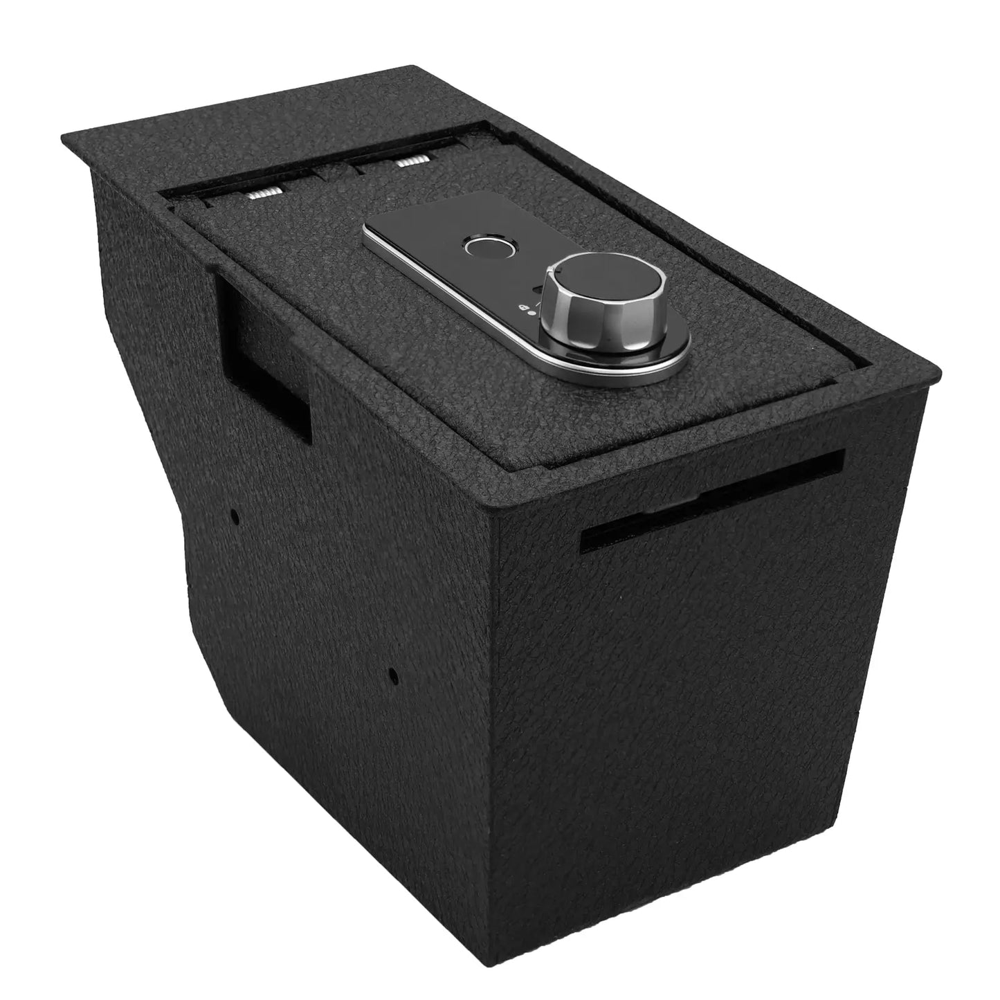 Console Safe Vault Box for 2020-2026 Cadillac XT5/XT6 (Fingerprint Lock with Key)