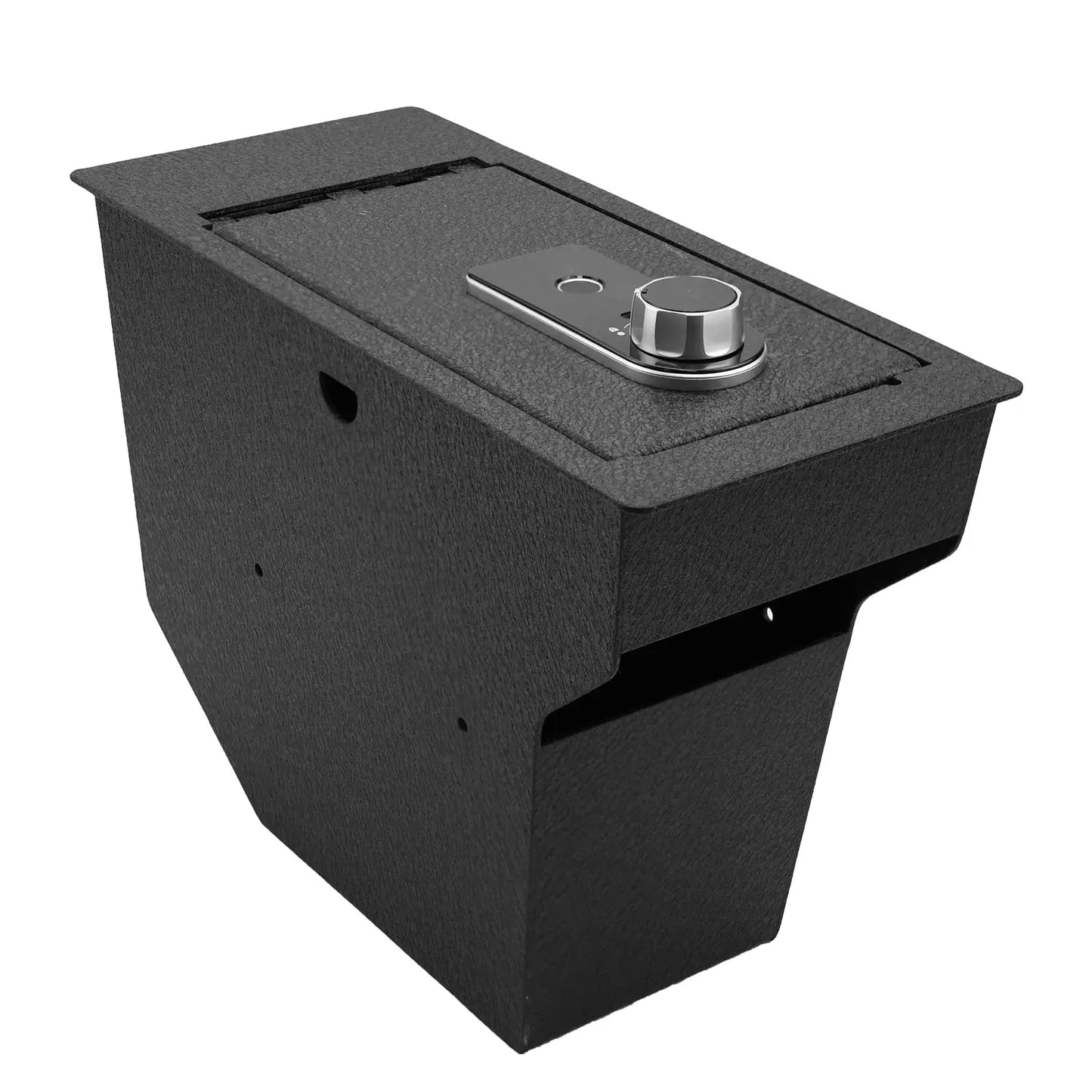 Console Safe Vault Box for 2024-2026 Chevrolet Blazer EV (Fingerprint Lock with Key)