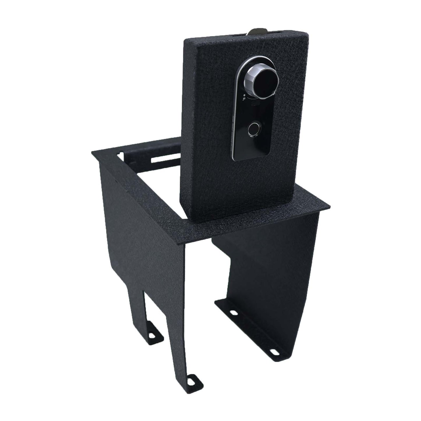 Console Safe Vault Box for Dodge Charger (Fingerprint Lock with Key): 2015-2023