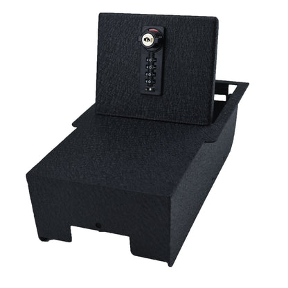 Console Safe Vault Box for Tesla Model Y (4-Digit Combo Lock with Key):  2021-2024