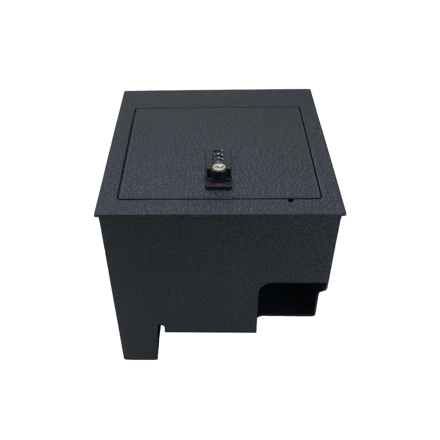 Pro Console Safe Vault Box for Nissan Titan (4-Digit Combo Lock with Key): 2016-2025