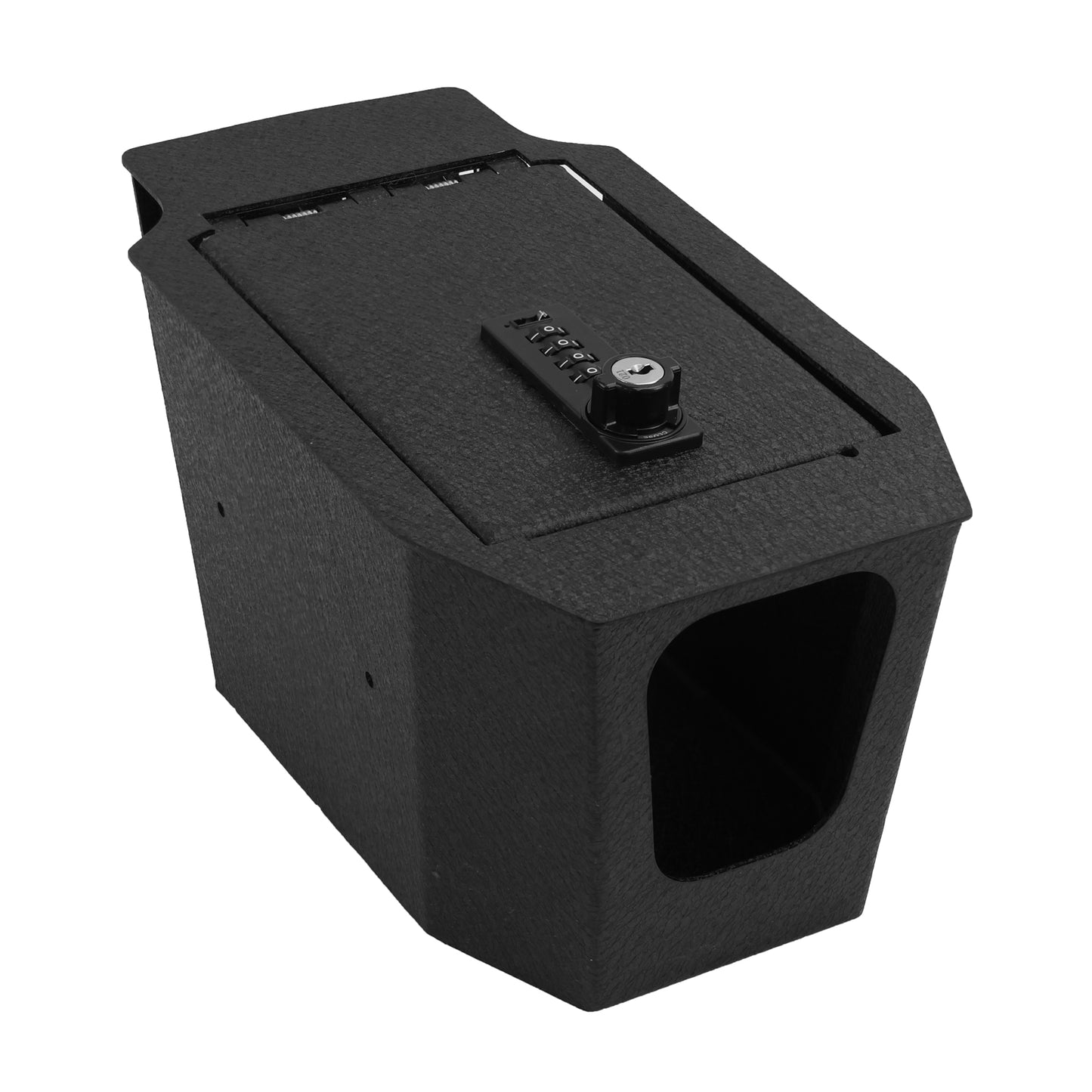 Console Safe Vault Box for Honda Accord (4-Digit Combo Lock with Key): 2023-2025