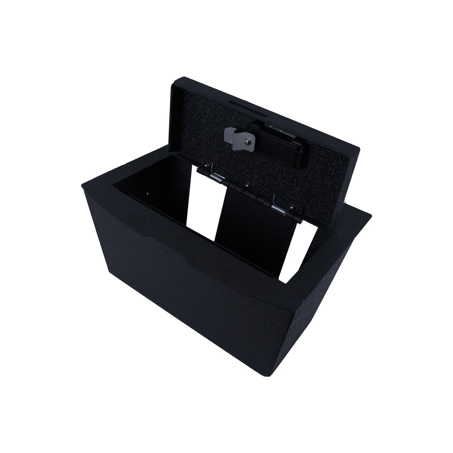 Console Safe Vault Box for Dodge Ram 1500 (Fingerprint Lock with Key): 2009-2018