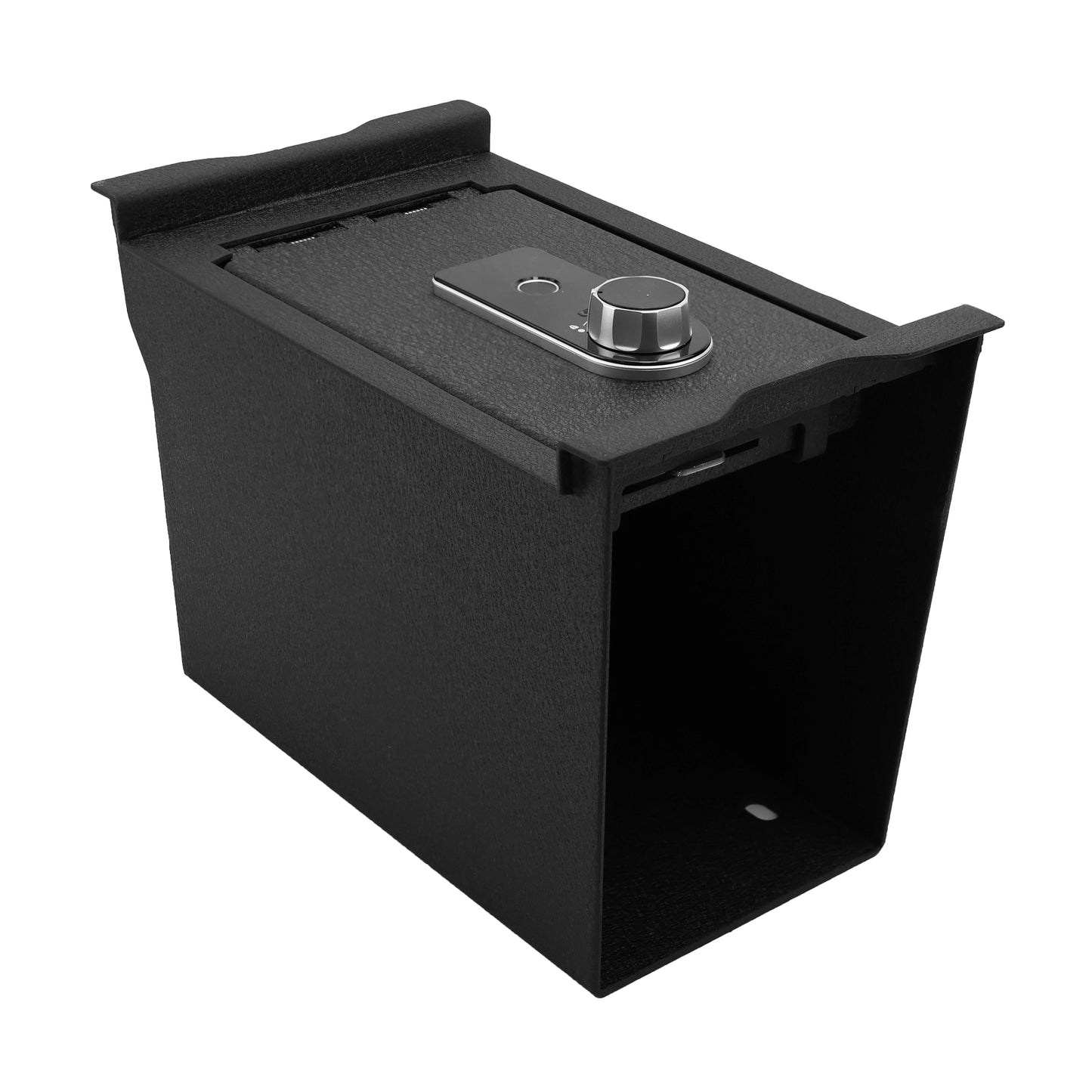 Console Safe Vault Box for 2026 Toyota RAV4 (Fingerprint Lock with Key)