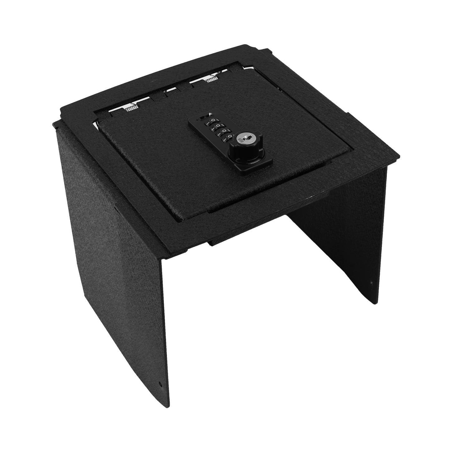 Console Safe Vault Box for Ford Bronco (4-Digit Combo Lock with Key): 2025-2026