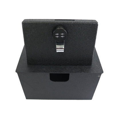 Console Safe Vault Box for GMC Hummer EV (4-Digit Combo Lock): 2024-2025