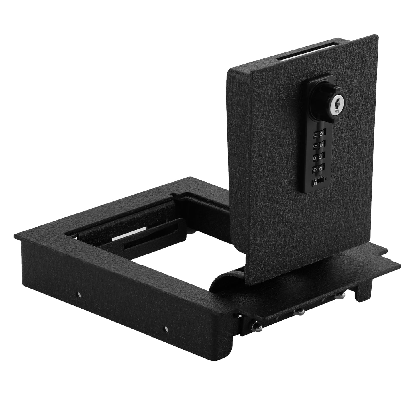 Pro Console Safe Vault Box for Ford Edge (4-Digit Combo Lock with Key): 2020-2024