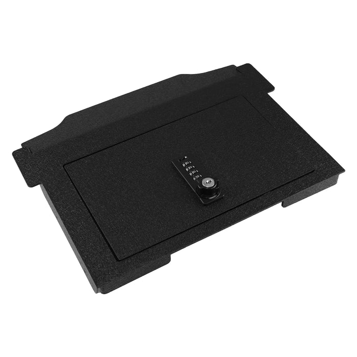 Pro Console Safe Vault Box for Dodge Ram 1500 TRX (4-Digit Combo Lock with Key): 2021-2024