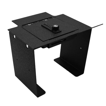 Console Safe Vault Box for 2025-2026 Lincoln Navigator (4-Digit Combo Lock with Key)