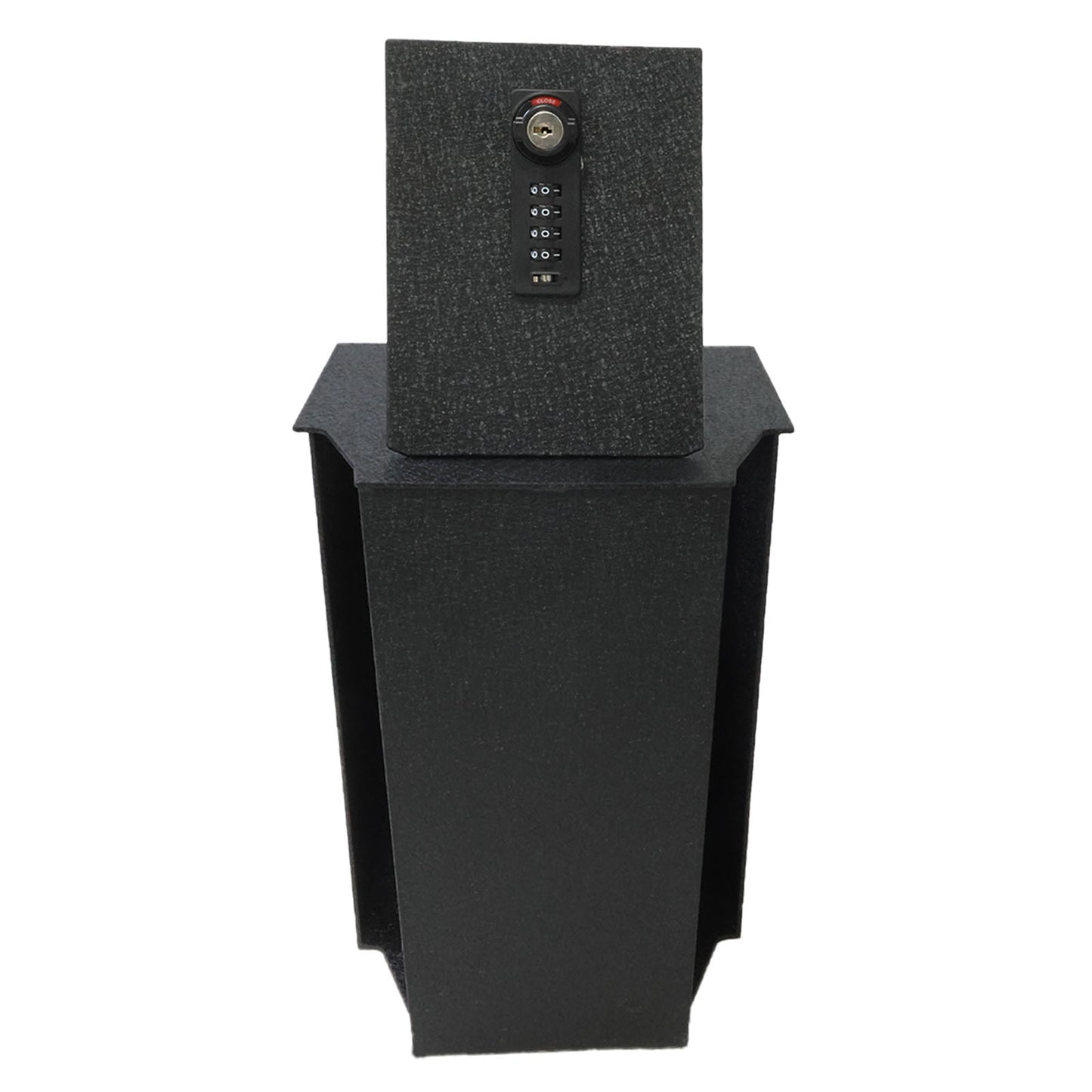 Console Safe Vault Box for Chevrolet Traverse (4-Digit Combo Lock with Key): 2018-2023