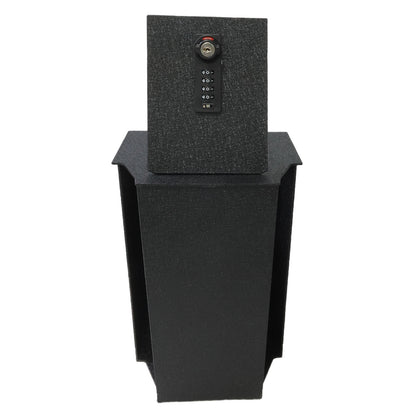 Console Safe Vault Box for Chevrolet Traverse (4-Digit Combo Lock with Key): 2018-2023