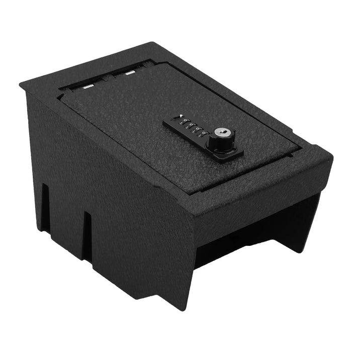 Console Safe Vault Box for 2020-2026 Mazda CX-30 (4-Digit Combo Lock with Key)