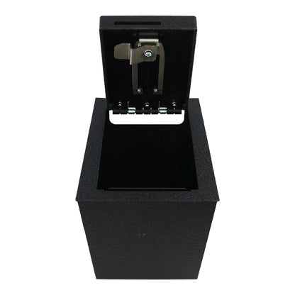 Console Safe Vault Box for Hyundai Tucson Not Limted (Fingerprint Lock with Key): 2022-2024
