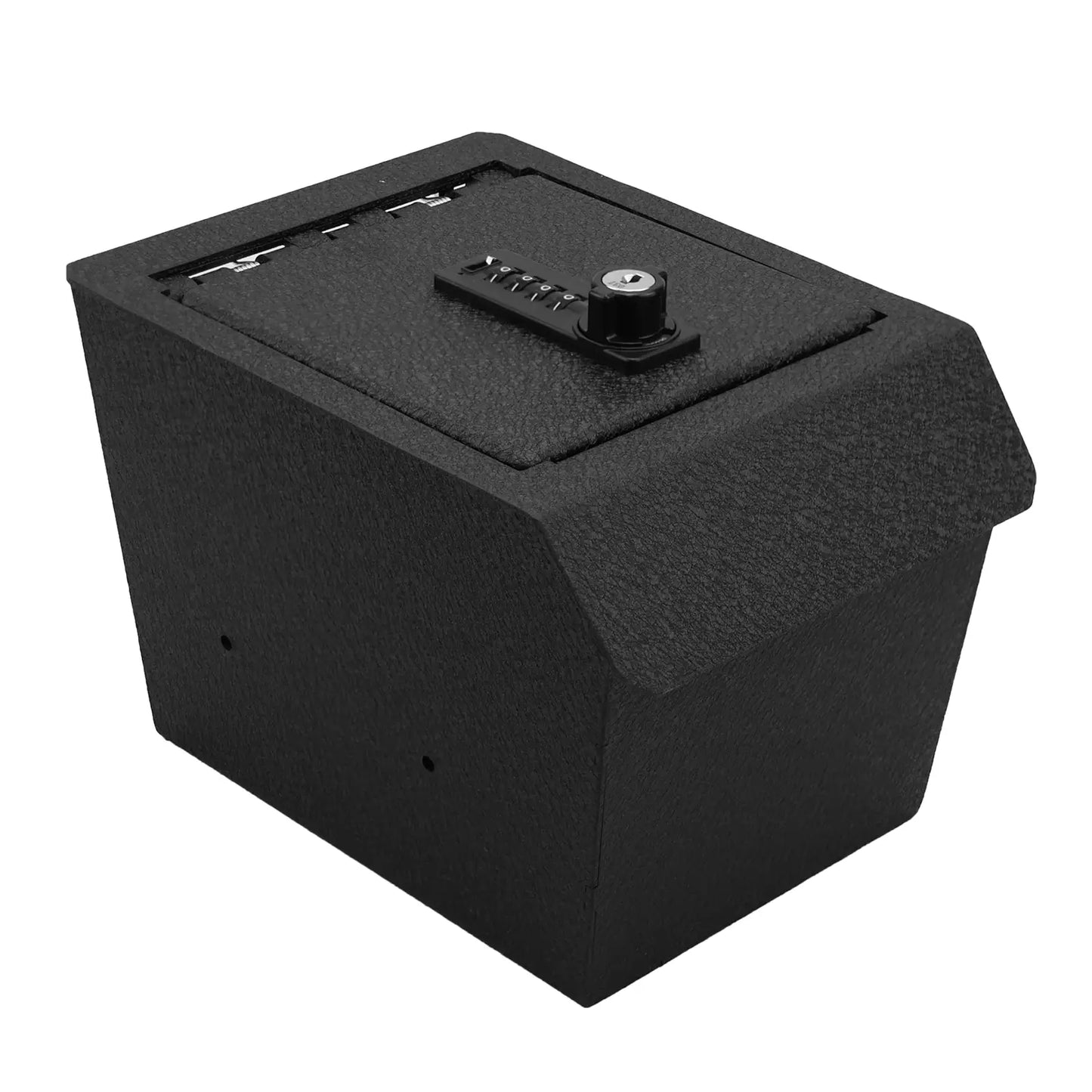 Console Safe Vault Box for 2025-2026 Mitsubishi Outlander (4-Digit Combo Lock with Key)