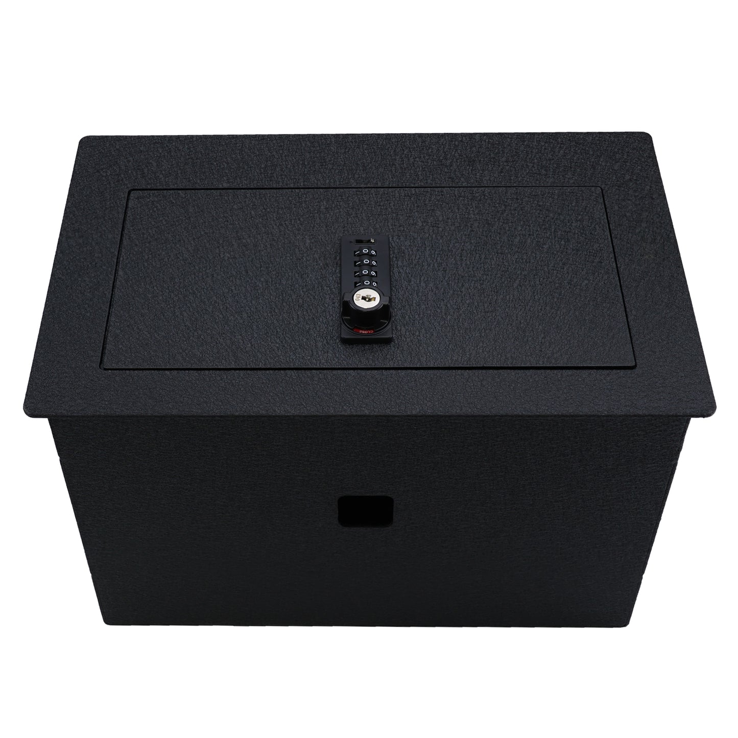 Pro Console Safe Vault Box for Chevrolet Suburban (4-Digit Combo Lock with Key): 2015-2020