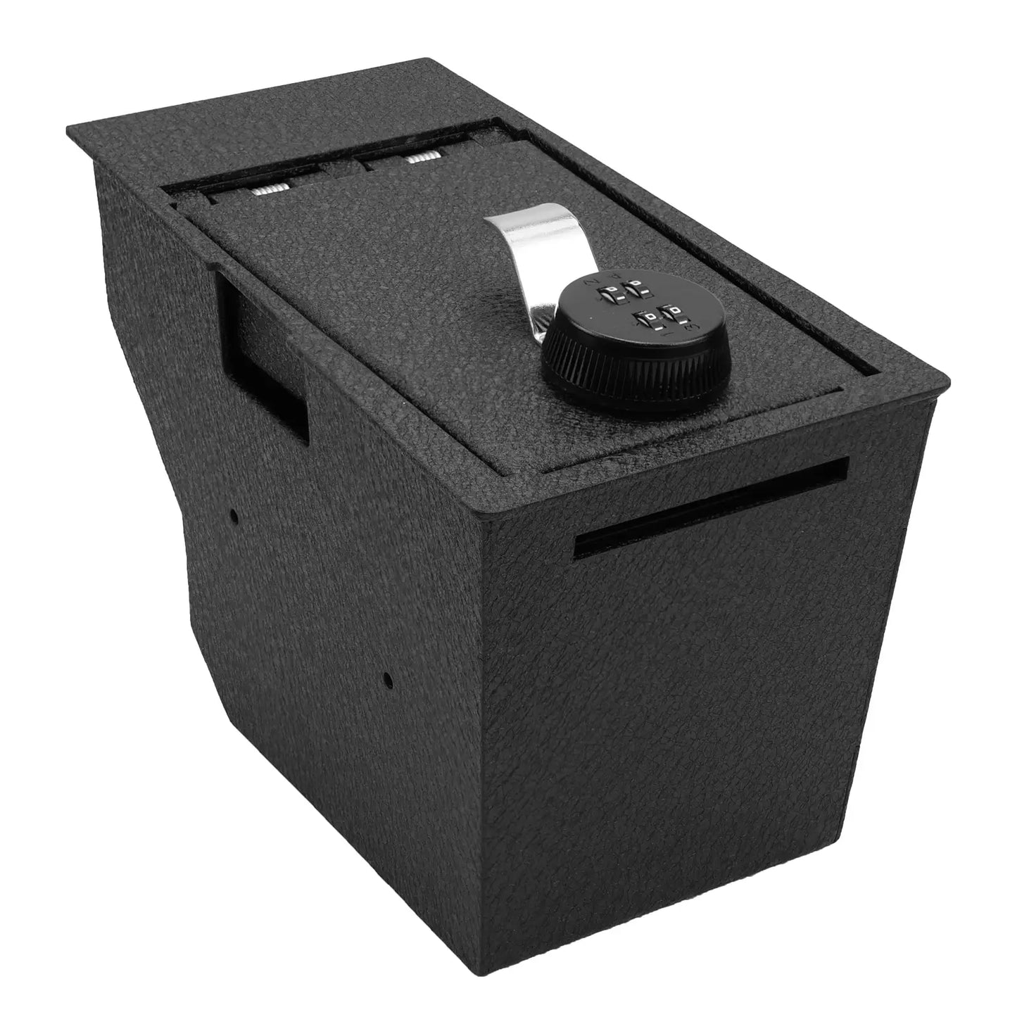 Console Safe Vault Box for 2020-2026 Cadillac XT5/XT6 (4-Digit Combo Lock)