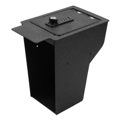 Console Safe Vault Box for 2026 Cadillac Vistiq (4-Digit Combo Lock with Key)