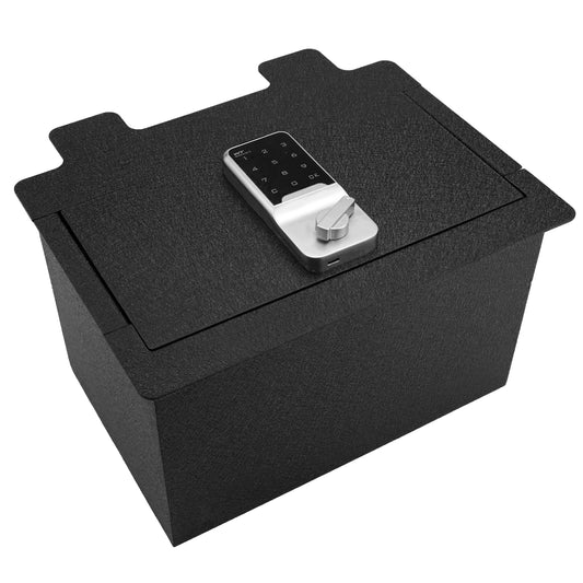 Pro Console Safe Vault Box for Chevrolet Silverado 1500 (Electronic Keypad Lock): 2019-2022