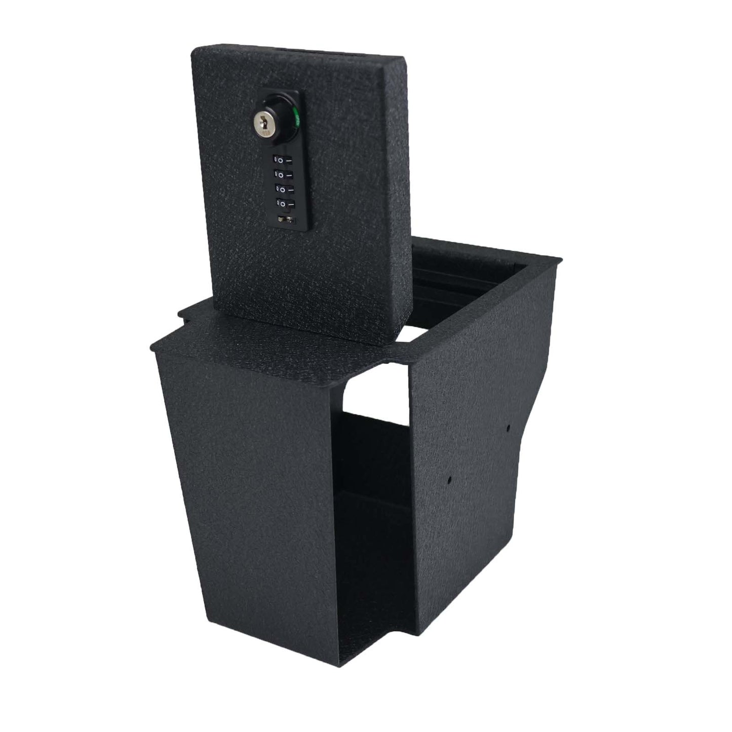 Console Safe Vault Box for Chevrolet Blazer (4-Digit Combo Lock with Key): 2019-2025