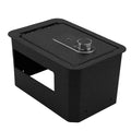Console Safe Vault Box for 2025-2026 Infiniti QX80 (Fingerprint Lock with Key)