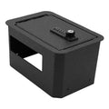 Console Safe Vault Box for 2025-2026 Infiniti QX80 (4-Digit Combo Lock with Key)