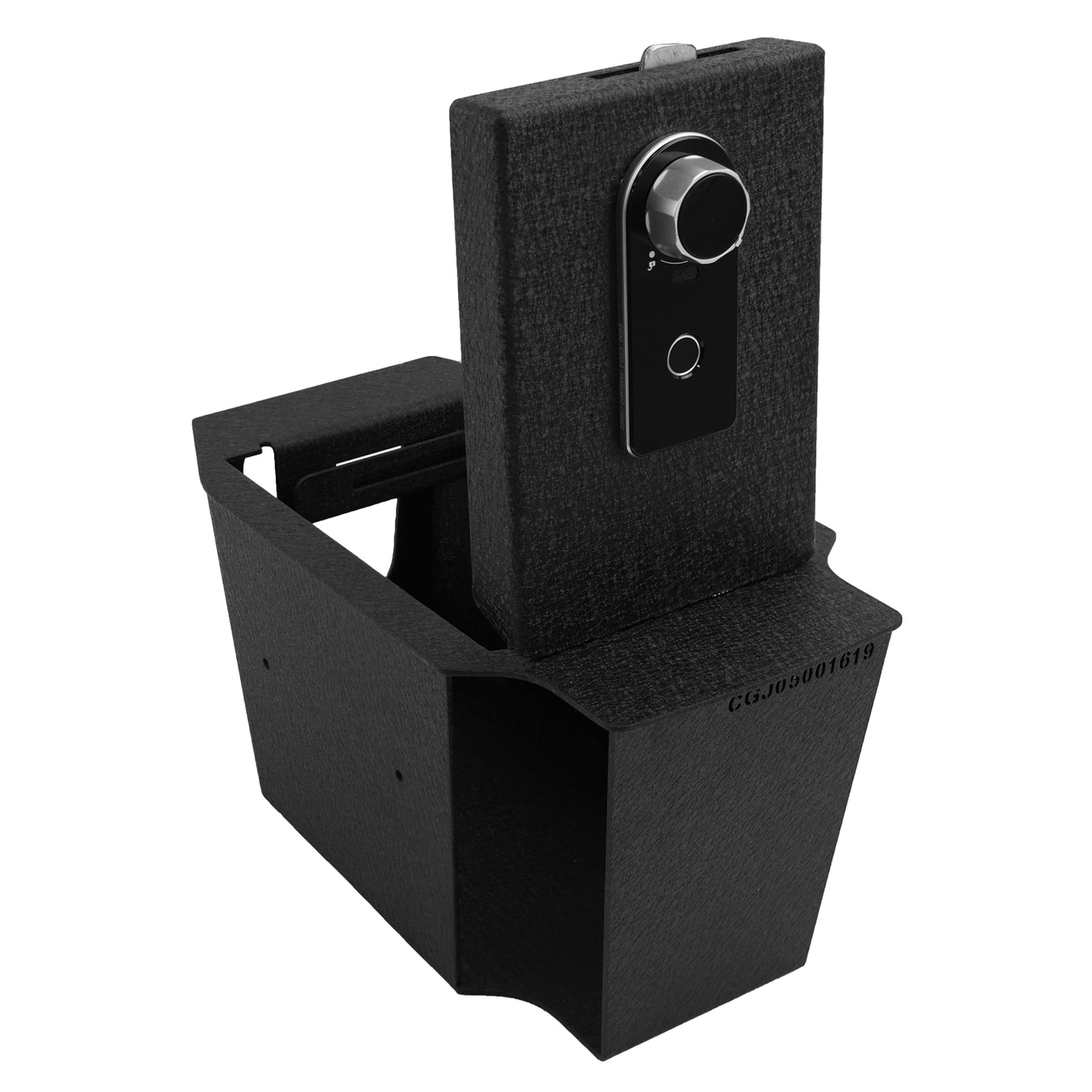 Console Safe Vault Box for Honda Accord (Fingerprint Lock with Key): 2023-2025