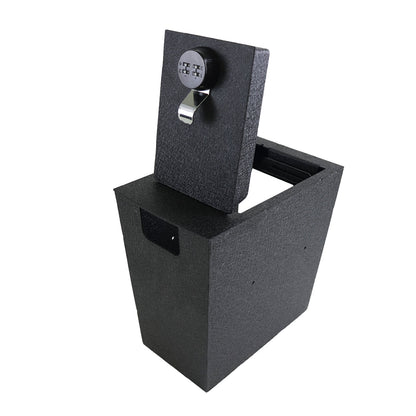 Console Safe Vault Box for Chevrolet Equinox (4-Digit Combo Lock): 2018-2024