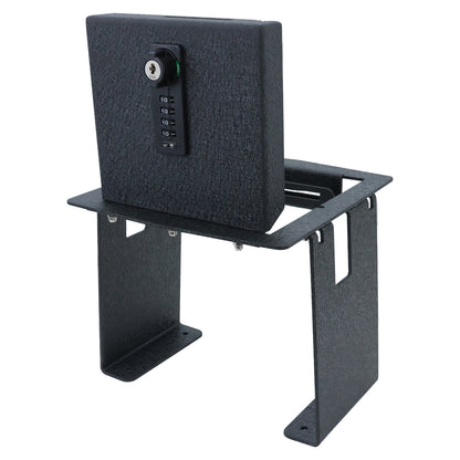 Console Safe Vault Box for Jeep Wrangler JL (4-Digit Combo Lock with Key): 2018-2022