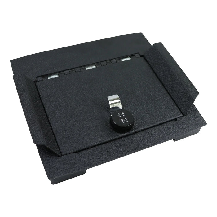 Console Safe Vault Box for Ford F250/F350/F450 Super Duty (4-Digit Combo Lock): 2023-2026
