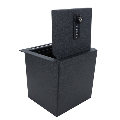 Console Vault Safe Box for Toyota Tacoma (4-Digit Combo Lock With Key): 2016-2023