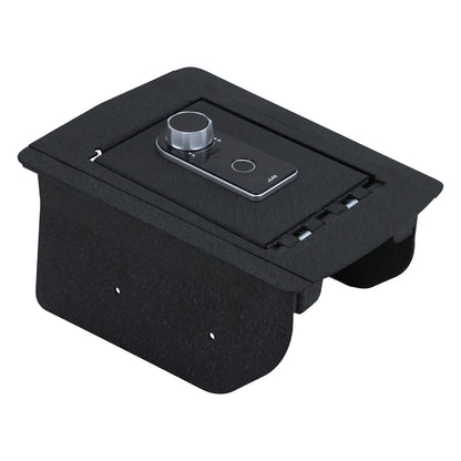 Console Safe Vault Box for Jeep Grand Cherokee without CD (Fingerprint Lock with Key): 2011-2022