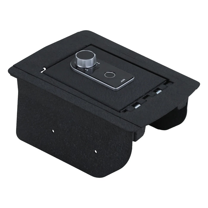 Console Safe Vault Box for Jeep Grand Cherokee without CD (Fingerprint Lock with Key): 2011-2022