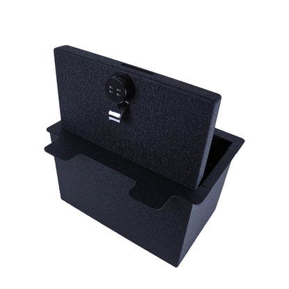 Console Safe Vault Box for Chevrolet Silverado 1500 (4-Digit Combo Lock): 2019-2022
