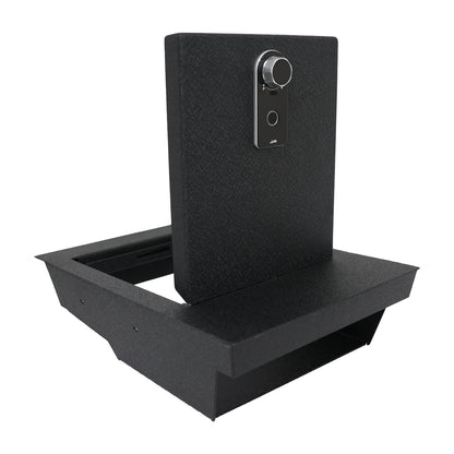 Underseat Console Safe Vault Box for Ford F150 (Fingerprint Lock with Key): 2015-2025