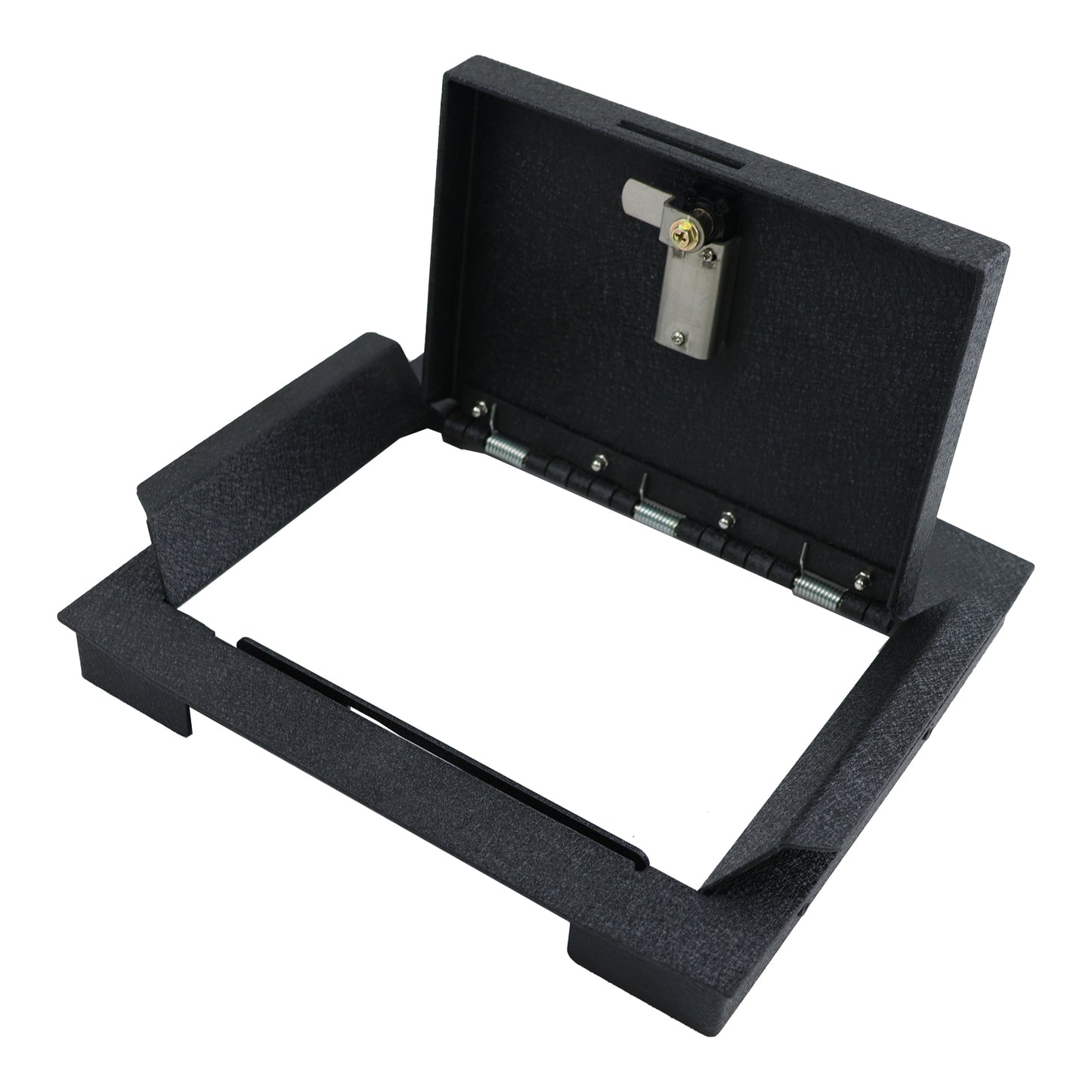 Console Safe Vault Box for Ford F250 Super Duty (4-Digit Combo Lock with Key): 2023-2025
