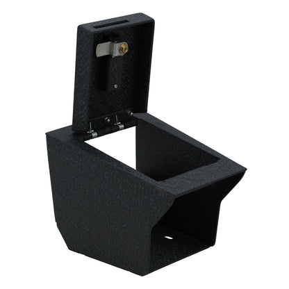 Console Safe Vault Box for BMW X5 (4-Digit Combo Lock with Key): 2019-2025
