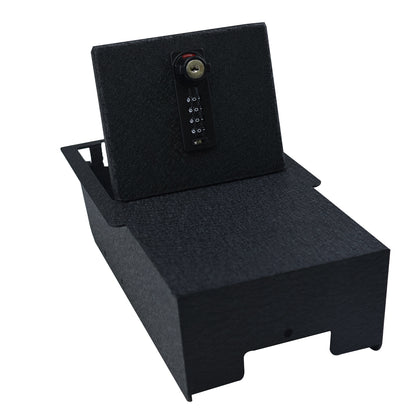 Console Safe Vault Box for Tesla Model Y (4-Digit Combo Lock with Key):  2021-2024