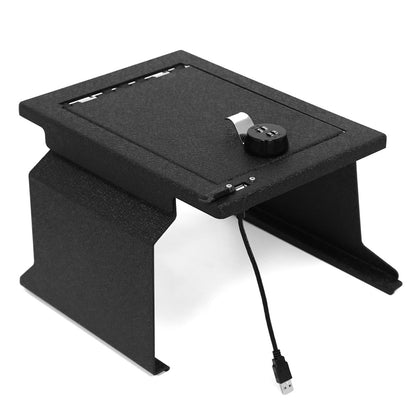 Console Safe Vault Box for Ford F150 (4-Digit Combo Lock): 2012-2014
